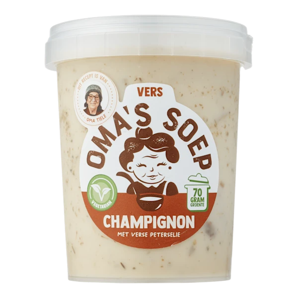 Oma's Soep Champignonsoep