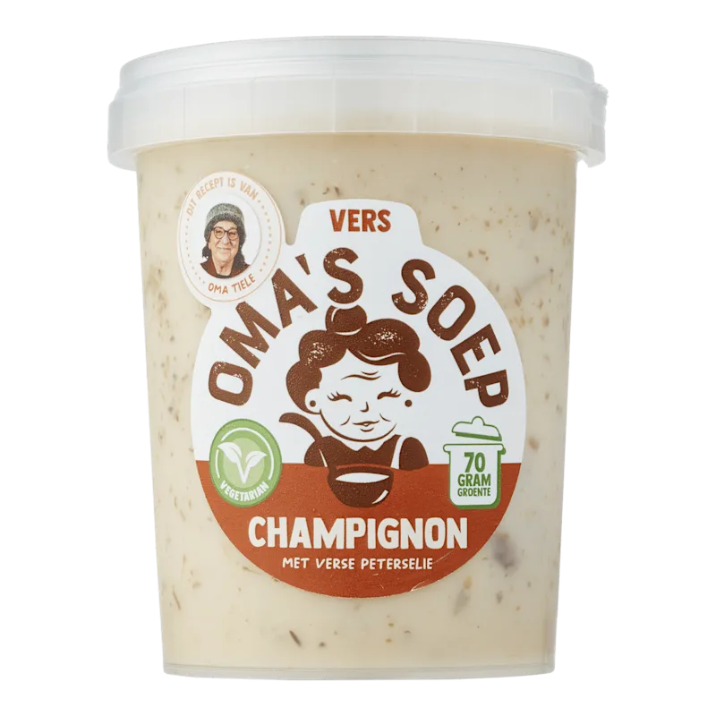 Oma's Soep Champignonsoep