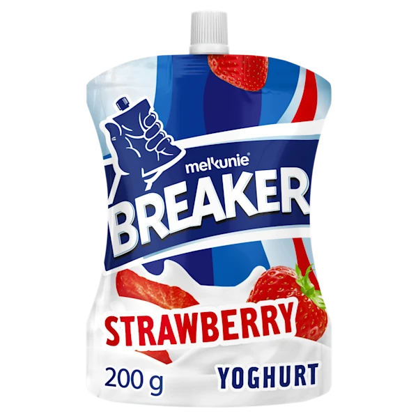 Melkunie Breaker Aardbei Yoghurt