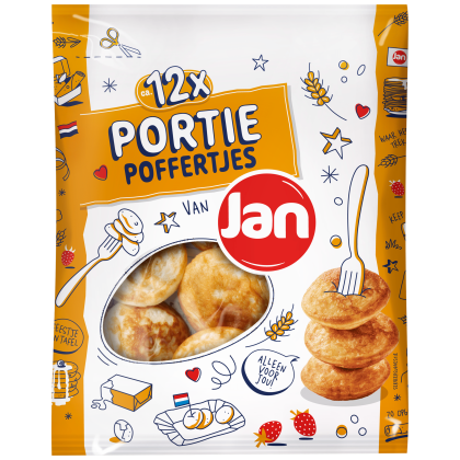 Portie poffertjes