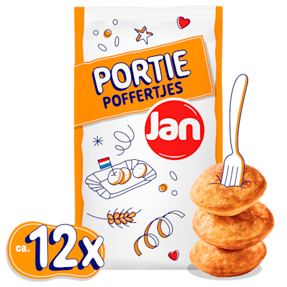 Portie poffertjes