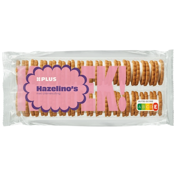 PLUS Hazelino's met cremevulling