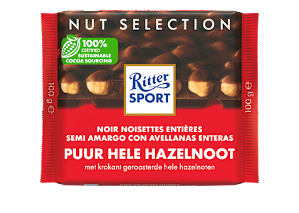 Chocoladetablet Puur hazelnoot