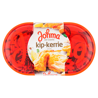 Kip kerrie salade