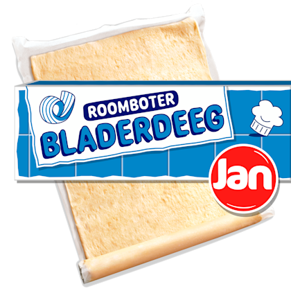 Roomboter bladerdeeg.