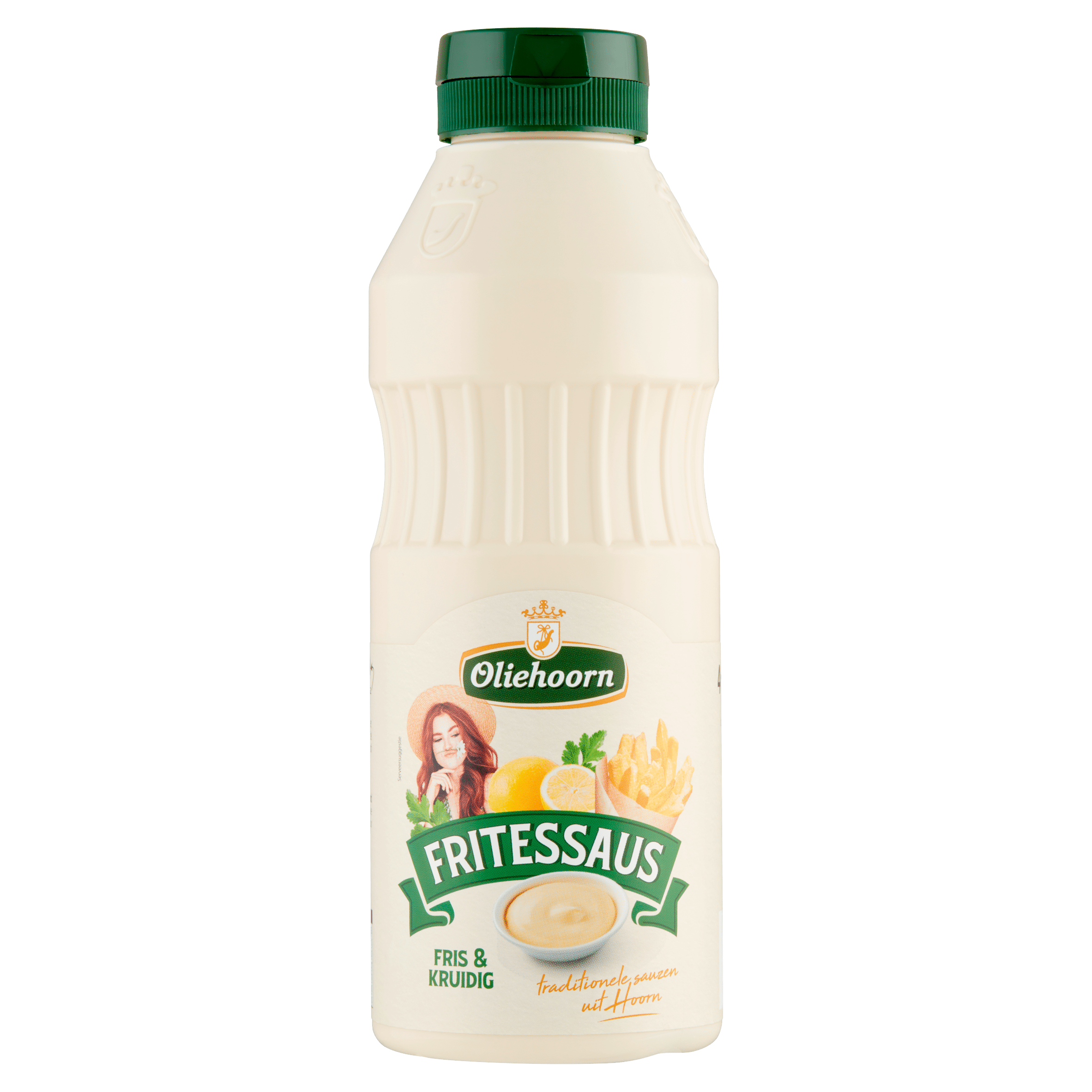 Oliehoorn Fritessaus 25% Per Fles 465 Ml