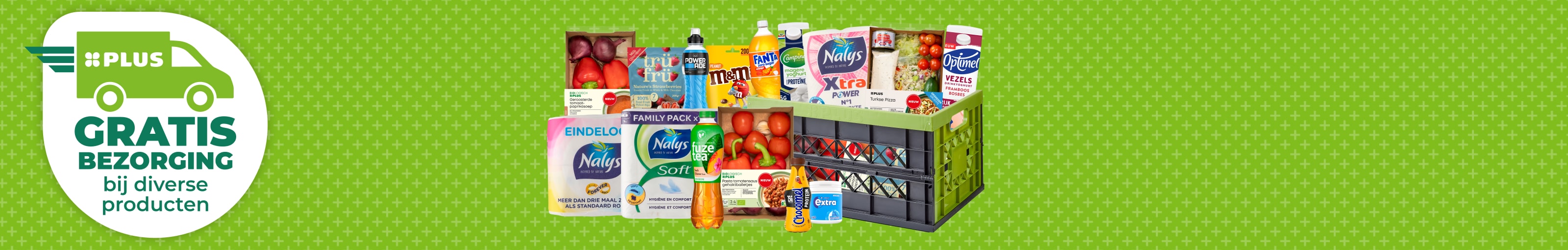 Gratis bezorging op verschillende producten