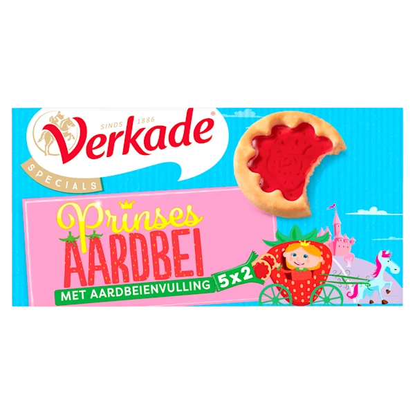 Verkade Kids & co prinses aardbei