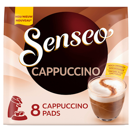 Cappuccino koffiepads