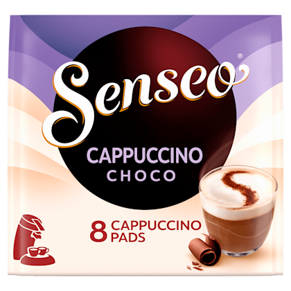 Cappuccino choco koffiepads