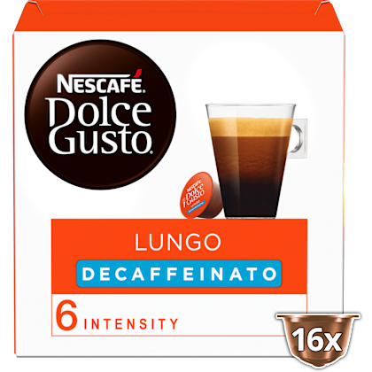 Dolce Gusto koffiecups lungo decafé