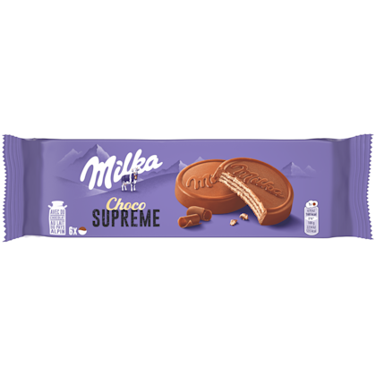Choco Wafer koek met melkchocolade