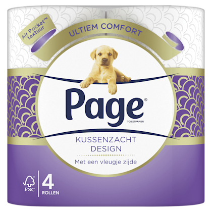 Page Toiletpapier 4 laags Design
