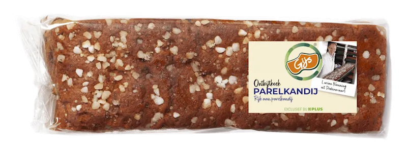 GIJS Ontbijtkoek parelkandij