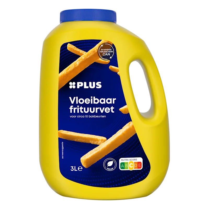 PLUS Frituurvet 3 liter