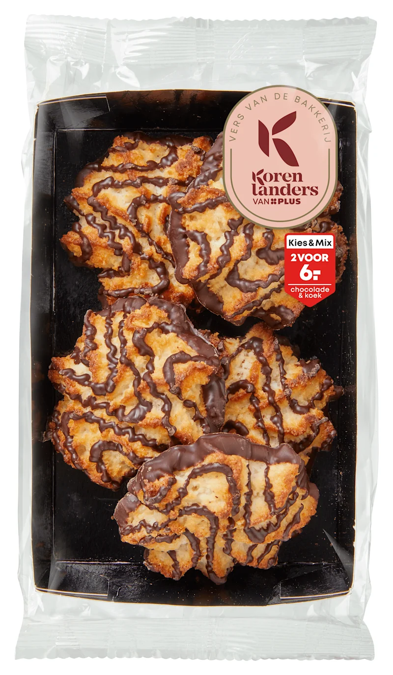 PLUS Korenlanders Choco kokos rochers