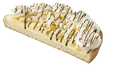 Mont blanc vlaai half
