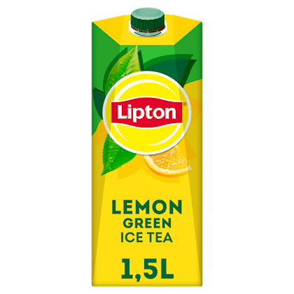 Ice tea green lemon