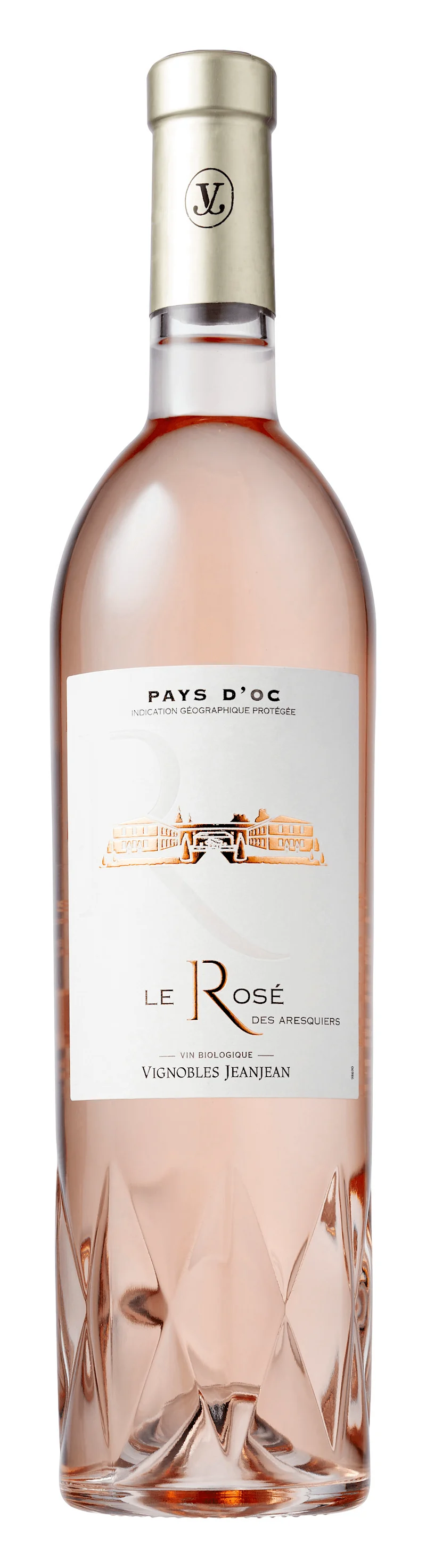 Le Rosé des Aresq. Grenache noir, carignan en colombard