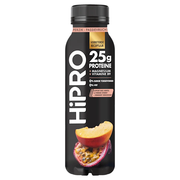 HIPRO Protein Drink Perzik Passievrucht