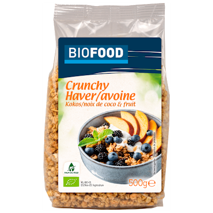 Muesli haver kokos fruit bio