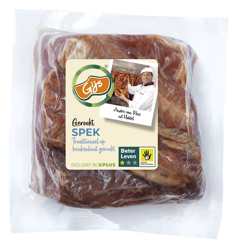 GIJS Mager gerookt spek