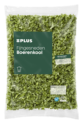 Boerenkool fijngesneden