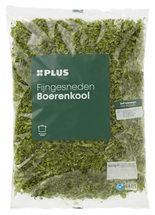 Boerenkool fijngesneden