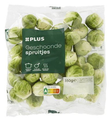 Spruitjes geschoond