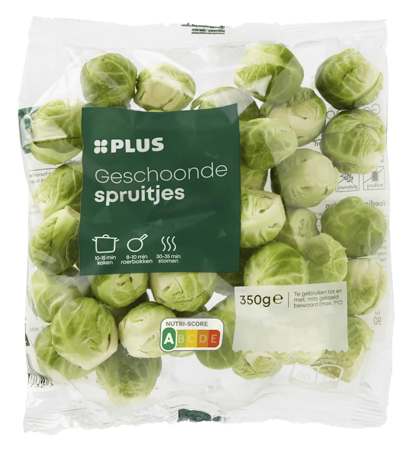 PLUS Spruitjes geschoond