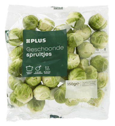 Spruitjes geschoond