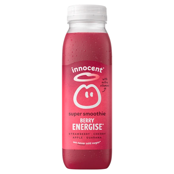 Innocent Super smoothie berry energise
