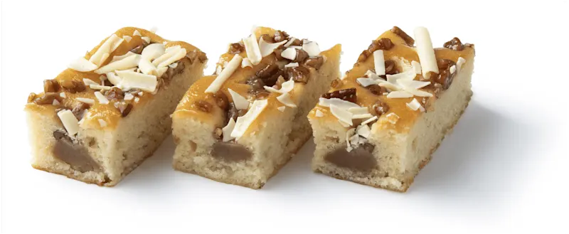 PLUS Maple pecan cake