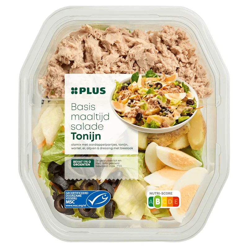 PLUS Basismaaltijdsalade Tonijn