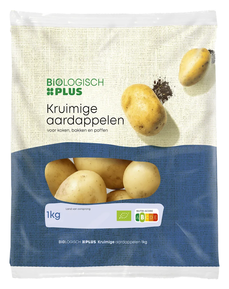 Biologisch PLUS Kruimige aardappelen