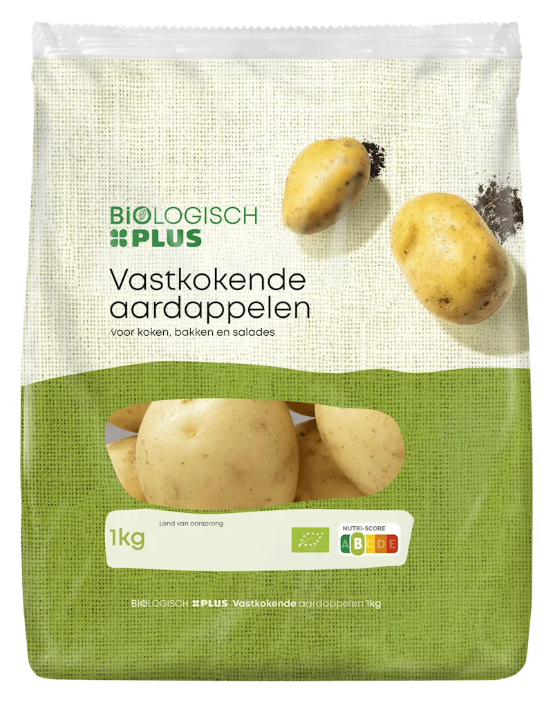 Biologisch PLUS Vastkokende aardappelen