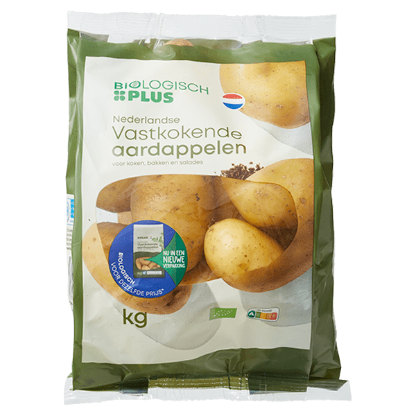 Biologisch Plus Vastkokende Aardappelen Biologisch Per Zak Kg