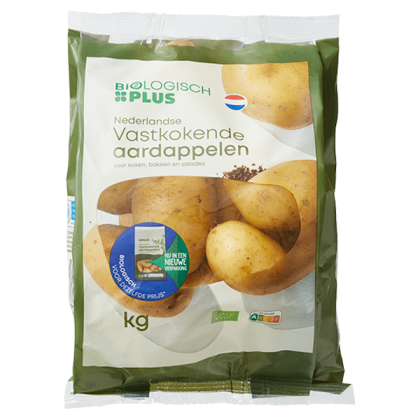 Vastkokende aardappelen biologisch