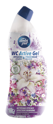 WC Gel White Flowers