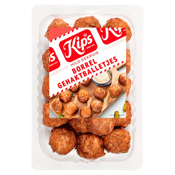 Kips Borrel gehaktballetjes