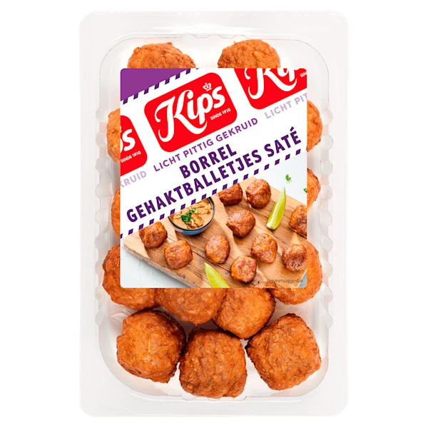 Kips Saté gehaktballetjes