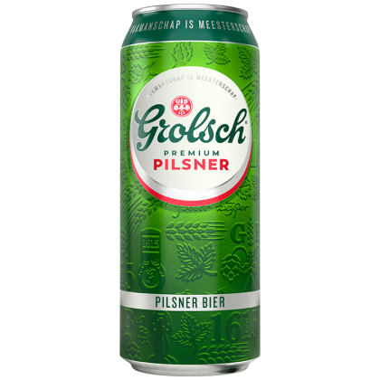 Premium pilsner bier blik