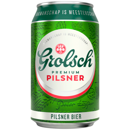 Premium pilsner bier blik