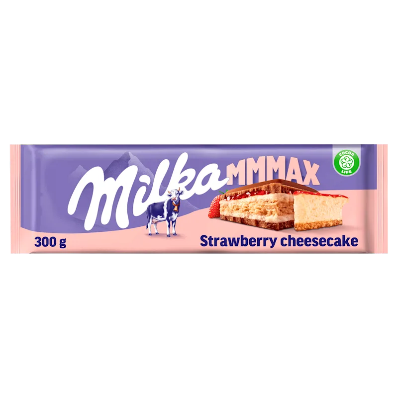 Milka Mmmax chocoladereep cheesecake