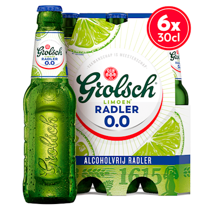 Radler limoen 0.0 fles