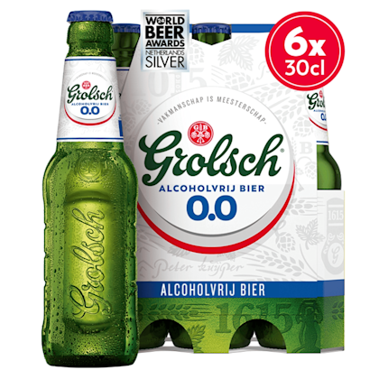 Premium pilsner bier fles 0.0