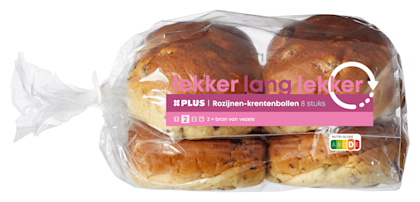 Krentenbollen lekker lang lekker