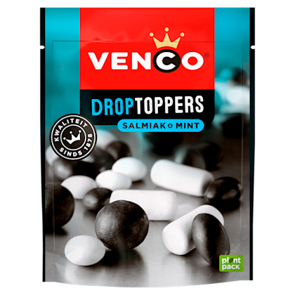 Droptoppers salmiak & mint