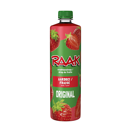 Raak Vruchtensiroop aardbeien