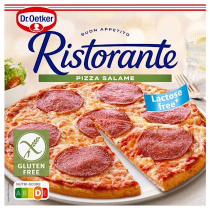 Dr. Oetker Ristorante pizza Salami glutenvrij - PLUS